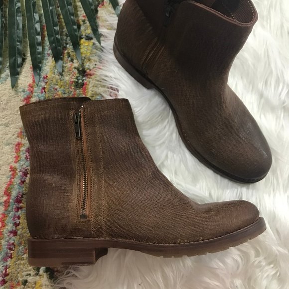frye natalie double zip bootie